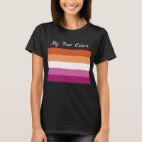 My True Colours, LGBTQ+ Lesbian Flag Colours