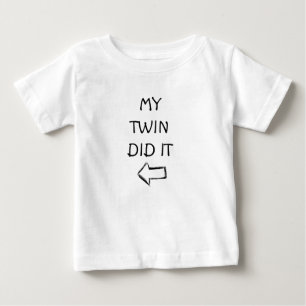 **MY TWIN**  DID IT CHILD'S T-SHIRT