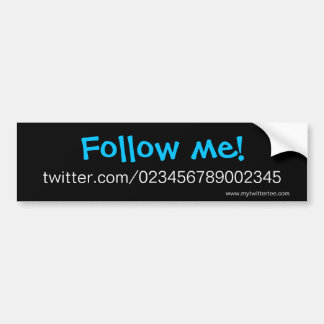 My Twitter Tee - Bumper Sticker