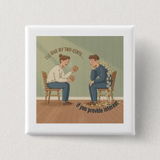 My Two Cents Button