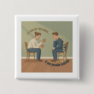 My Two-Cents Button