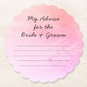 my "two cents" paper coaster