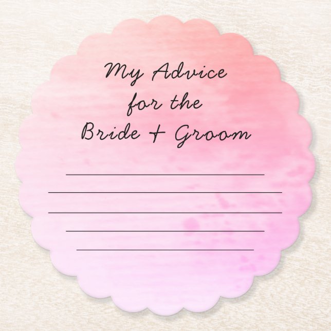 my "two cents" paper coaster (Front)