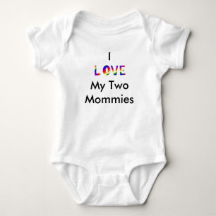 My Two Mommies Baby Bodysuit