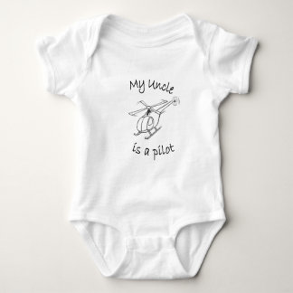 My Uncle is a Pilot Baby Bodysuit