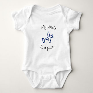 My Uncle is a Pilot Baby Bodysuit