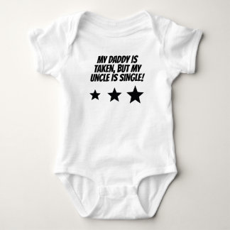 My Uncle Is Single Baby Bodysuit