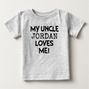 My Uncle loves me custom shirt for nephew