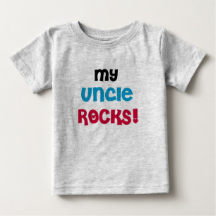 My Uncle Rocks Baby T-Shirt