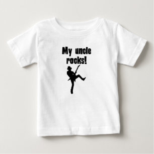 My Uncle Rocks Baby T-Shirt