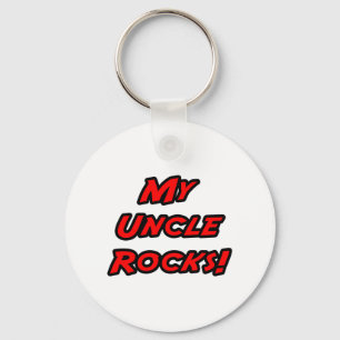 My Uncle Rocks Key Ring