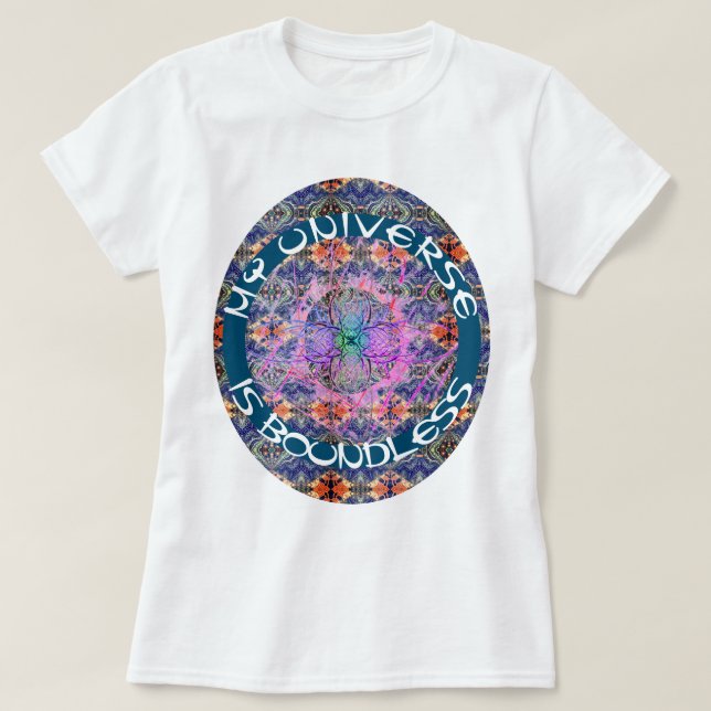 My Universe is Boundless Mystical T-Shirt (Design Front)