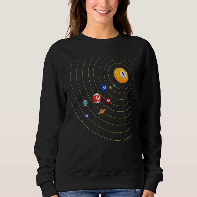 My Universe - Pool Billiard Sweatshirt (Front)