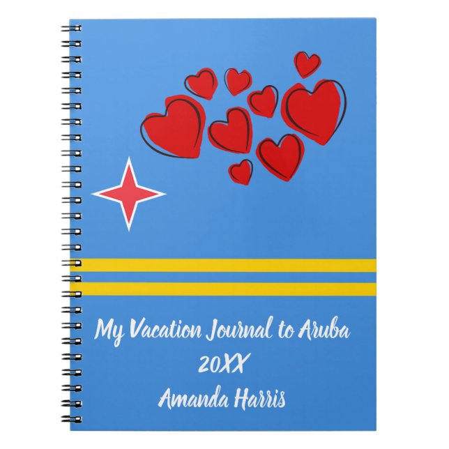 My Vacation Journal to Aruba (Front)