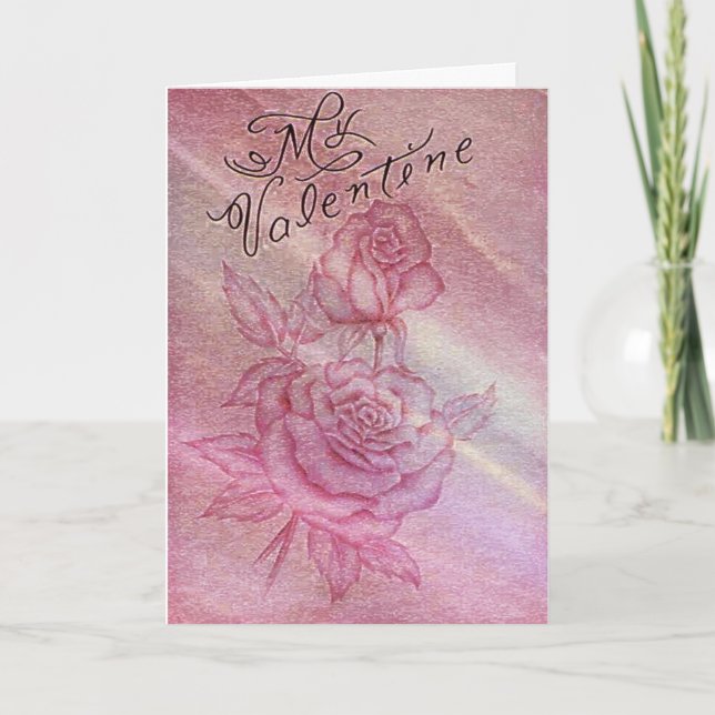 My Valentine Holiday Card (Front)
