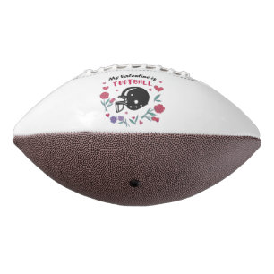 My Valentine is Football Invitation Postcard T-Shi American Football