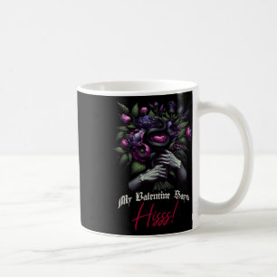 My Valentine Says Hisss Happy Valentine Apparel Coffee Mug