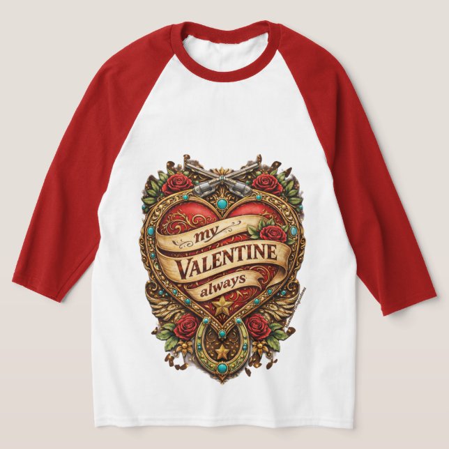 My valentine  T-Shirt (Laydown)