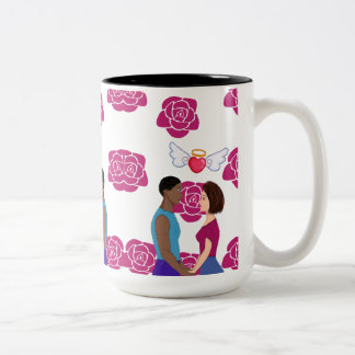 My valentine's Day. Two-Tone Coffee Mug