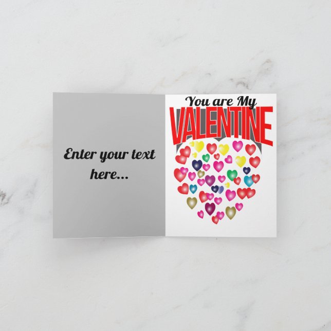 My Velentine special Holiday Card (Inside)