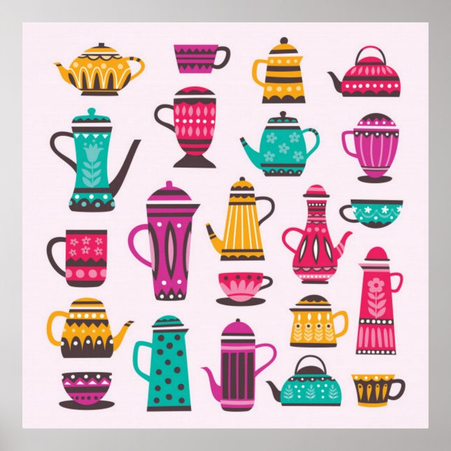 My Vintage Kitchen Poster (Front)