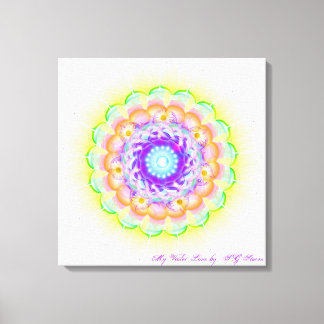 My Violet Love Canvas Print