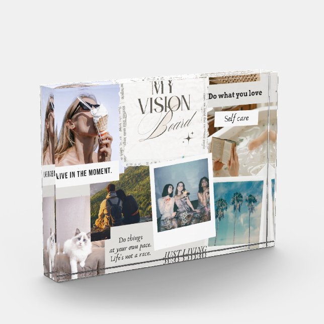My Vision Love Horizontal Block Photoblock (Left)
