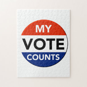 My Vote Counts Jigsaw Puzzle