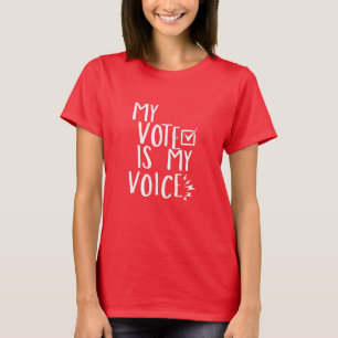 My Vote is My Voice Tee