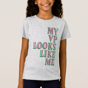 My VP Looks Like Me Pink & Green T-Shirt