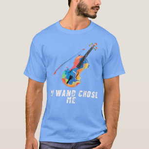 My Wand Chose Me Kawaii Violin Classic Music Lover T-Shirt