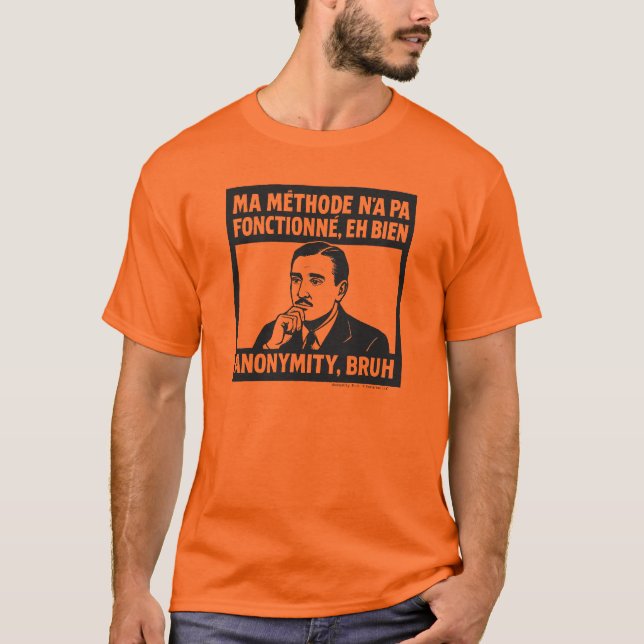 My Way Didn't Work - French - Men's Basic T-Shirt (Front)