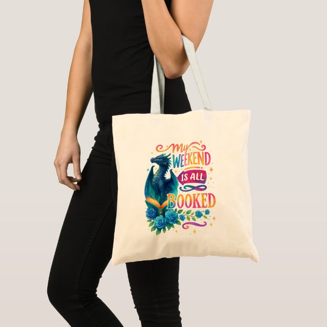 My Weekend Is All Booked  Tote Bag (Front (Product))