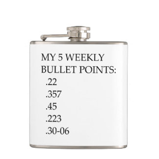 My weekly bullet points make me want to drink hip flask