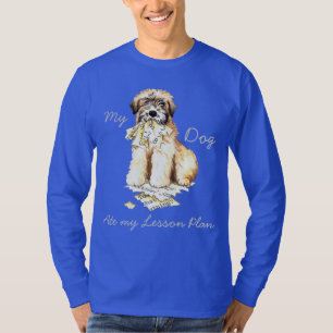 My Wheaten Ate My Lesson Plan T-Shirt