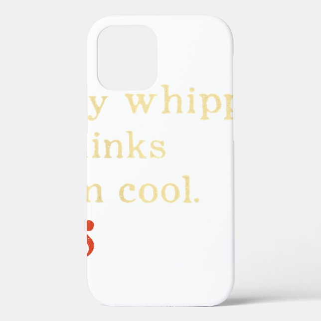 My Whippet Thinks I'm cool | Snap Dog Lover Case-Mate iPhone Case (Back)