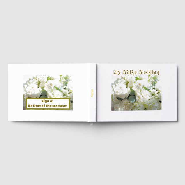 My White W3dding Guest Book (Full)