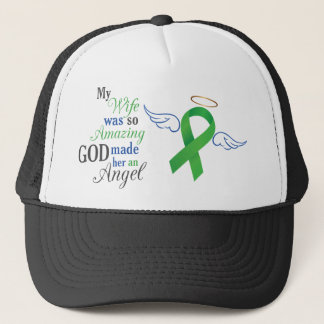 My Wife An Angel - Bile Duct Cancer Trucker Hat