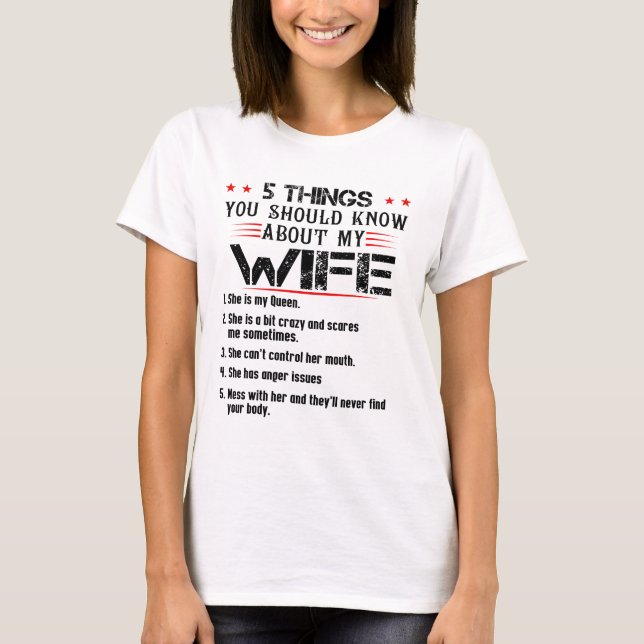 My Wife T-Shirt (Front)