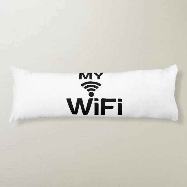 MY WIFI COUPLE BODY CUSHION (Front)