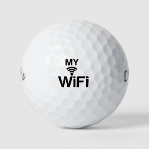 MY WIFI COUPLE GOLF BALLS