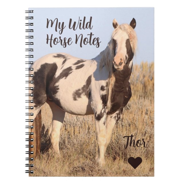 My Wild Horse Notes Thor Notebook (Front)