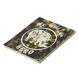 My wildlife hero  notepad