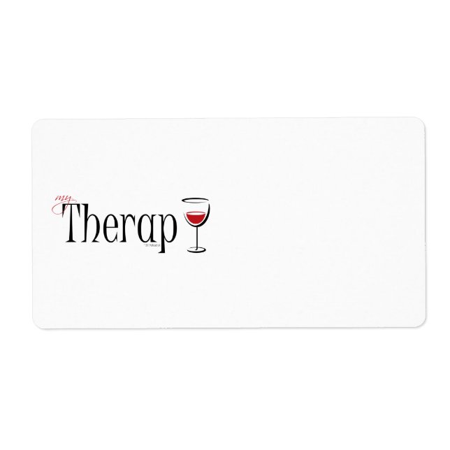 My (Wine) Therapy (Front)