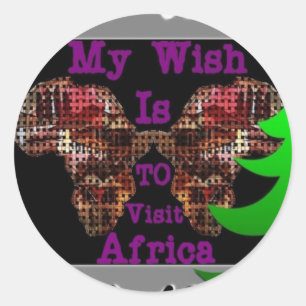 My Wish Classic Round Sticker