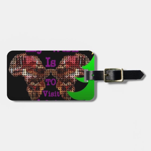 My Wish Luggage Tag (Front Horizontal)