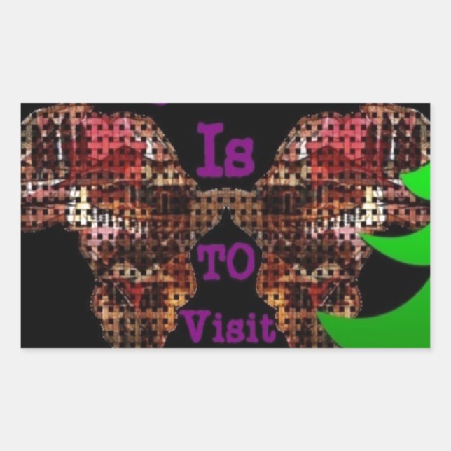 My Wish Rectangular Sticker (Front)