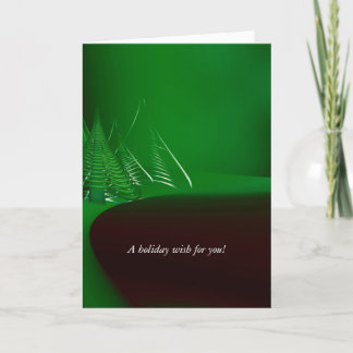 "My Wish to You" Trees Wish Card