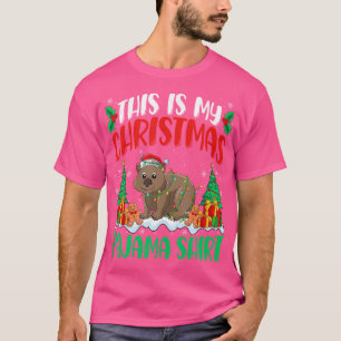 My Wombat Christmas Funny Wombat Lover Xmas T-Shirt
