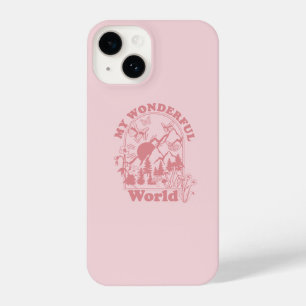 My Wonderful World Retro Flowers iPhone 14 Case
